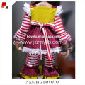 Salwar red and whitish stripe outfit coat&pant gift setting